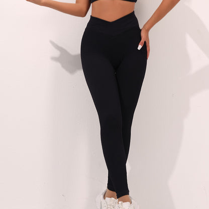 So Strappy - Drawstrings Bra Straps & High-Waist Yoga Pants 3 Variations (7520689750104)
